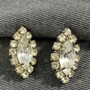 Faux -Diamond Earrings